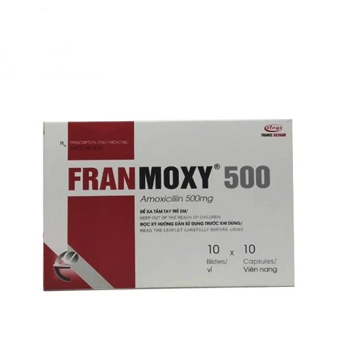 Franmoxy 500 - Thuốc kháng sinh điều trị nhiễm khuẩn hiệu quả của Eloge VN