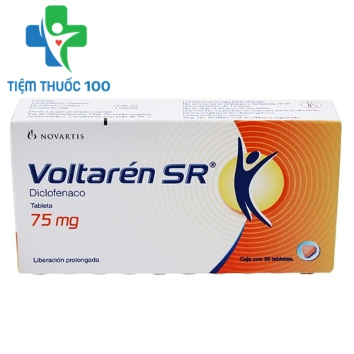 Voltaren 75mg - Thuốc điều trị bệnh viêm - đau khớp của Thụy Điển