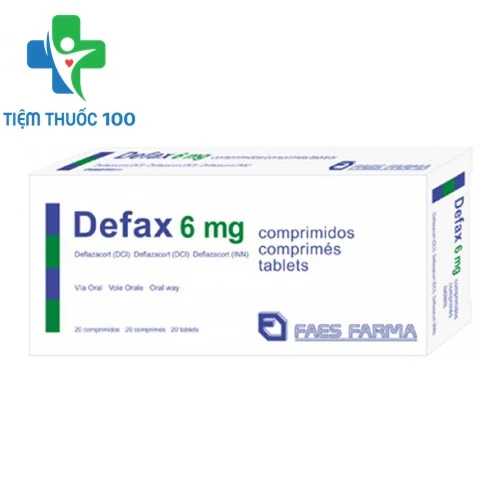 Defax 6mg - Thuốc điều trị viêm và dị ứng hiệu quả