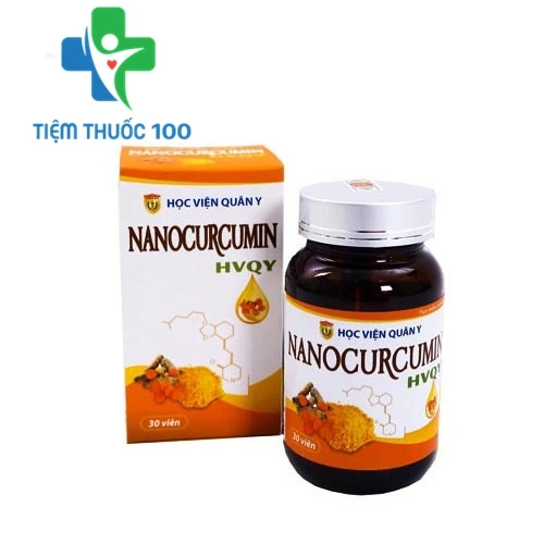NANOCURCUMIN Bot.30 HVQY - Thuốc điều trị viêm loét dạ dày, tá tràng
