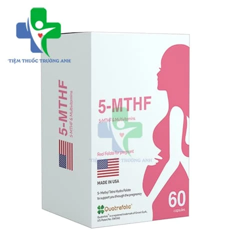 5-MTHF Robinson Pharma (30 viên) - Viên uống bổ sung sắt và vitamin cho phụ nữ có thai