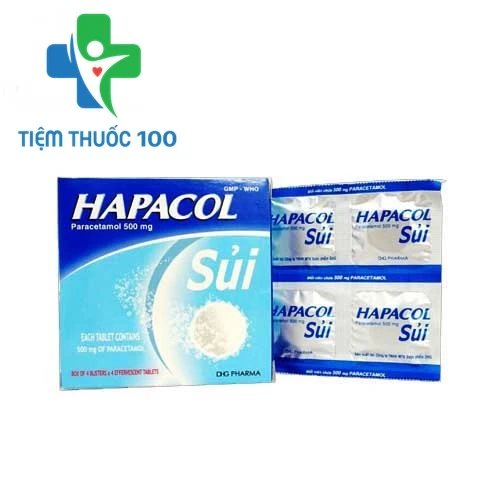 Hapacol sủi - Thuốc giảm đau, hạ sốt của Dược Hậu Giang