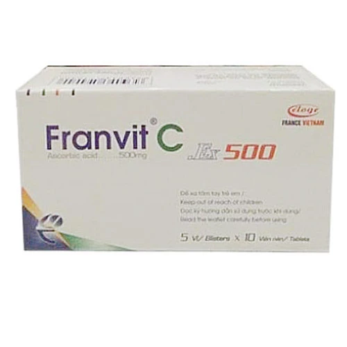 Franvit C 500 - Hỗ trợ bổ sung vitamin C hiệu quả của Eloge 