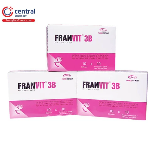 Franvit 3B - Hỗ trợ bổ sung các vitamin nhóm B hiệu quả của Éloge