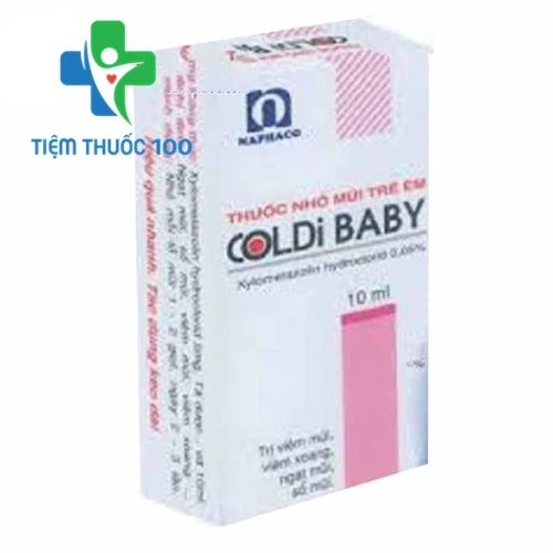 Coldi Baby - Thuốc nhỏ mũi hiệu quả của dược phẩm Nam Hà
