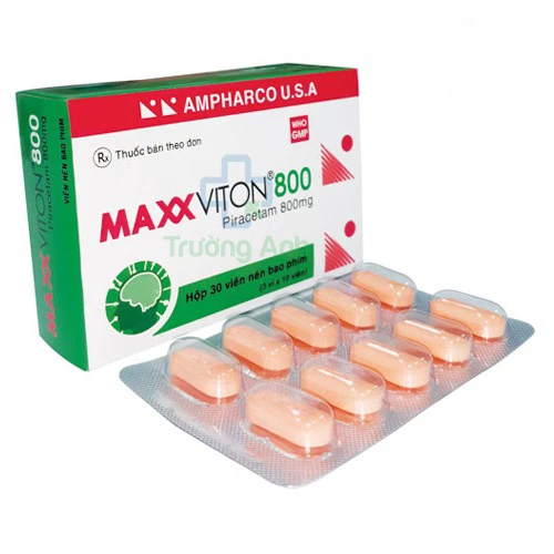 MaxxViton 800 -Thuốc điều trị các bệnh lý thần kinh hiệu quả của Ampharco