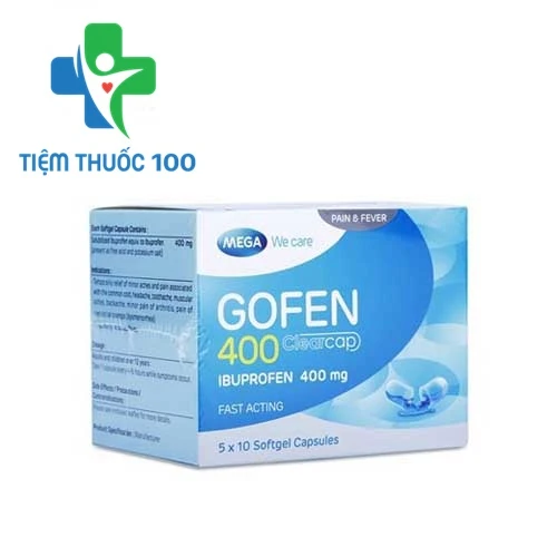 Gofen 400mg - Thuốc giảm đau, hạ sốt hiệu quả của Thái Lan