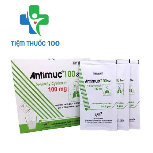 Antimuc 100 - Thuốc điều trị các bệnh đường hô hấp của An Thiên