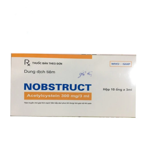 Nobstruct - Thuốc giảm dịch nhầy phế quản của dược phẩm Trung ương 2