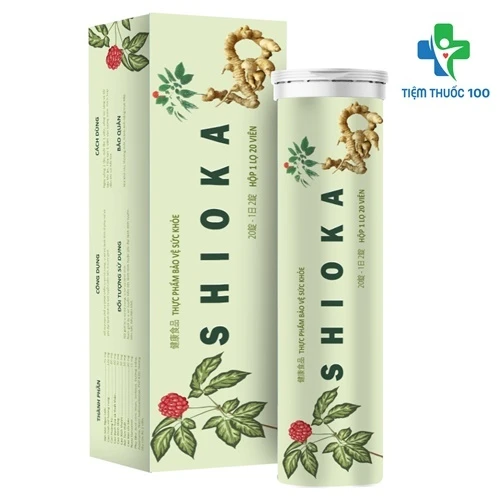 Shioka - Viên sủi tiêu u thảo dược giúp giảm u xơ tử cung hiệu quả