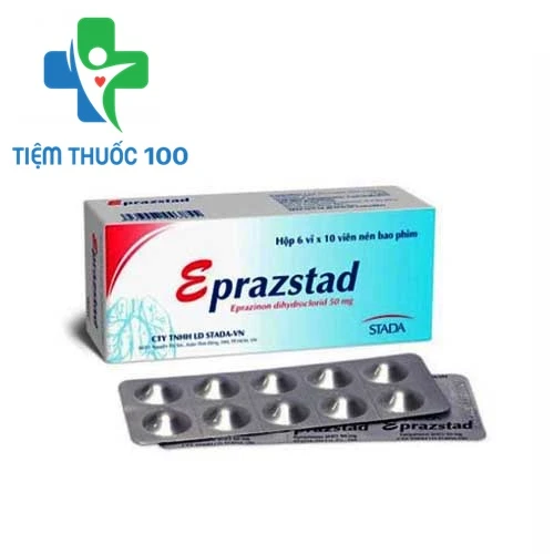 Eprazstad tab.50mg - Thuốc điều trị các bệnh đường hô hấp của Stada