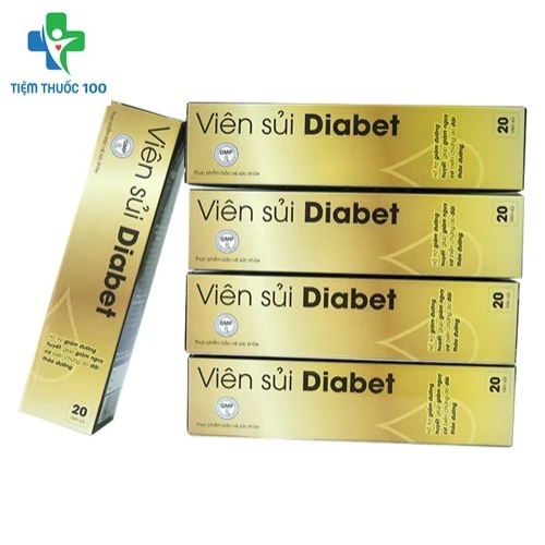 Viên sủi Diabet - Hỗ trợ điều trị bệnh tiểu đường tuýp 1, tuýp 2 hiệu quả 