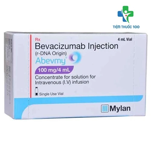 Abevmy 100mg/4ml - Thuốc điều trị ung thư hiệu quả của Ấn Độ 