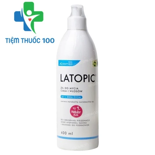 Latopic Body And Hair Wash Gel 400ml - Sữa tắm gội của Ba Lan