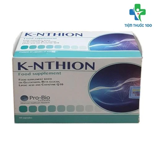 K-Nthion - Hỗ trợ làm đẹp da, bảo vệ da hiệu quả của Italia