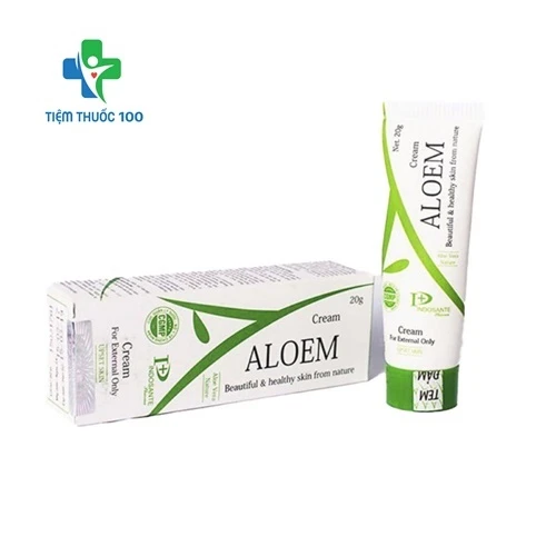 Aloem Cream - Hỗ trợ ngăn ngừa mụn trứng cá và cấp ẩm hiệu quả