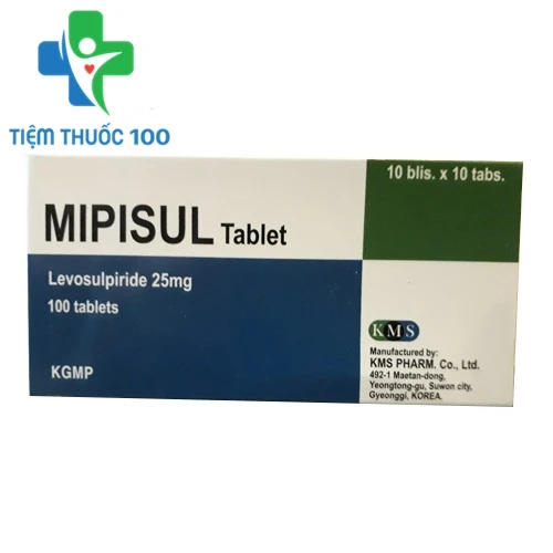 Mipisul Tablet 25mg - Thuốc chống loạn thần hiệu quả của Hàn Quốc