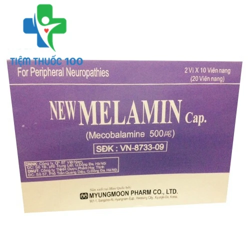 Melamin - Thuốc điều trị bệnh thiếu máu, thần kinh ngoại biên của Hàn Quốc