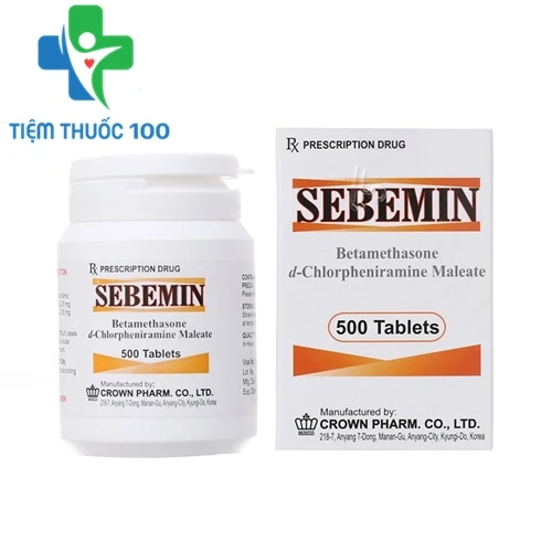 Sebemin - Thuốc kháng viêm hiệu quả của Hàn Quốc