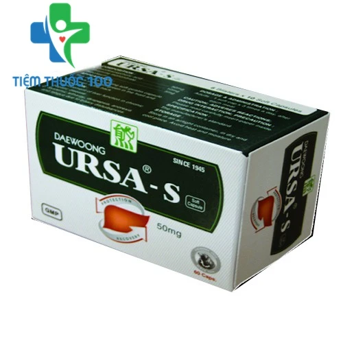 Ursa S  - Hỗ trợ bảo vệ gan, đào thải độc tố ra ngoài của Hàn Quốc
