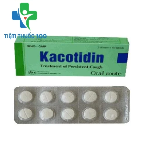 Kacotidin - Thuốc điều trị bệnh ho hiệu quả của dược phẩm Khánh Hòa