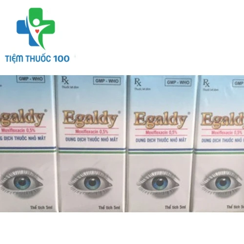 Egaldy 5ml - Thuốc nhỏ mắt điều trị viêm kết mạc hiệu quả