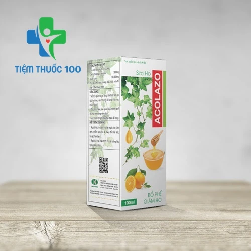 Acolazo 100ml - Hỗ trợ điều trị ho, đau rát họng hiệu quả