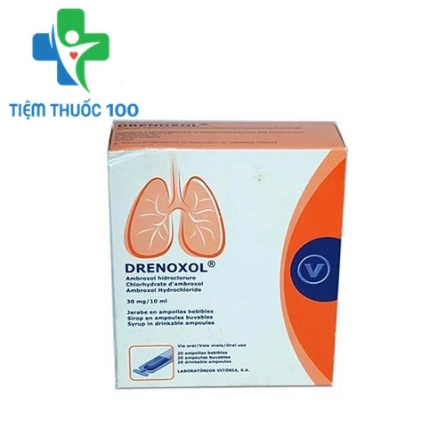 Drenoxol 30mg - Thuốc điều trị nhiễm trùng đường hô hấp