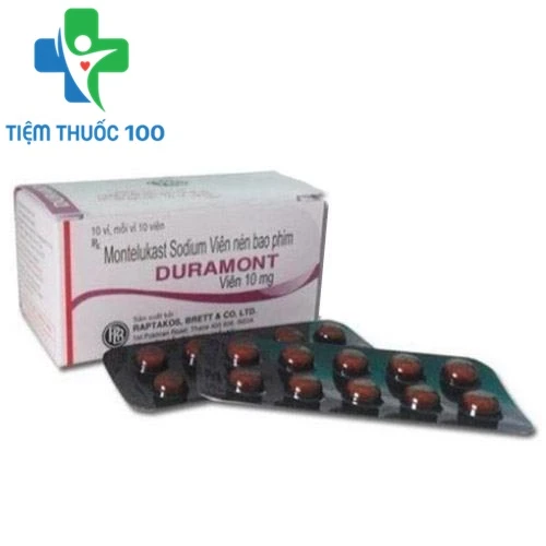 Duramont 10mg - Thuốc điều trị hen phế quản, viêm mũi dị ứng