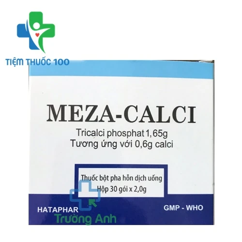Meza-calci - Hỗ trợ điều trị loãng xương và thiếu calci hiệu quả 