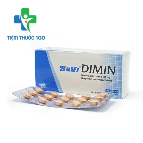 Savi Dimin -Thuốc kháng sinh điều trị suy tĩnh mạch hiệu quả