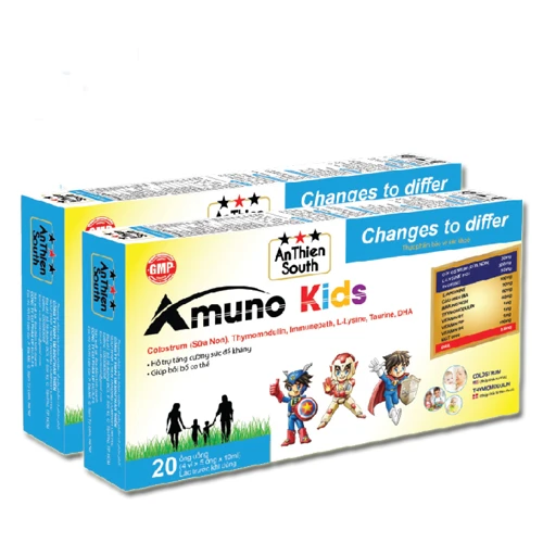 Amuno Kids - Bổ sung tăng cường tiêu hoá, bồi bổ cơ thể