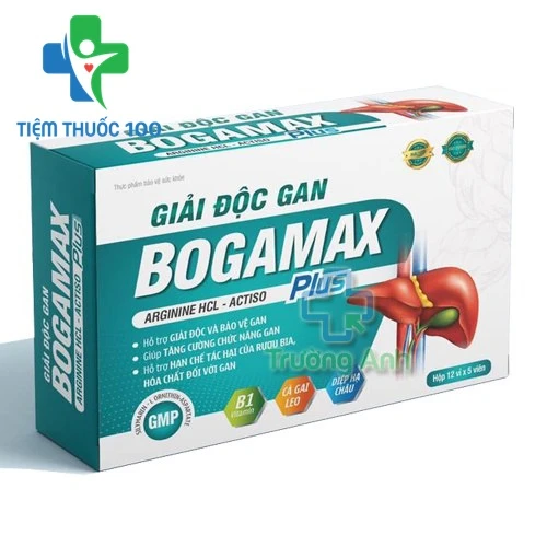 Bogamax Plus - Hỗ trợ tăng cường chức năng gan hiệu quả của Santex