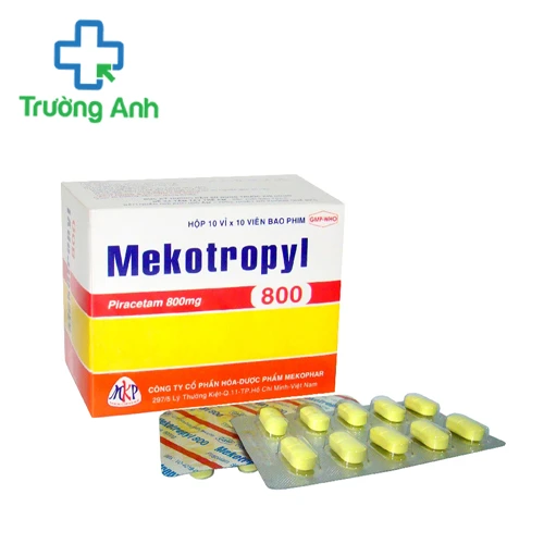 Mekotropyl 800 - Hỗ trợ điều trị các tổn thương não hiệu quả