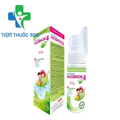 Nasomom4-TE - Thuốc xịt mũi hiệu quả cho trẻ em của Anh