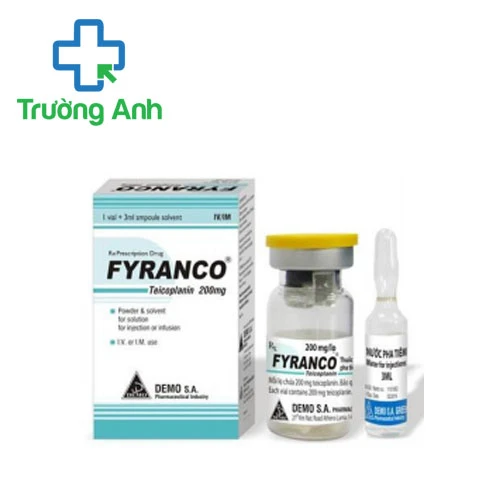 Fyranco 200mg - Thuốc điều trị bệnh nhiễm khuẩn hiệu quả của Hy Lạp
