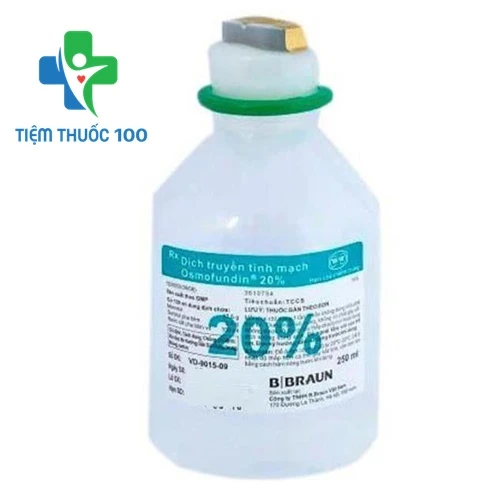 Osmofudin 20% 250ml - Dung dịch truyền hiệu quả