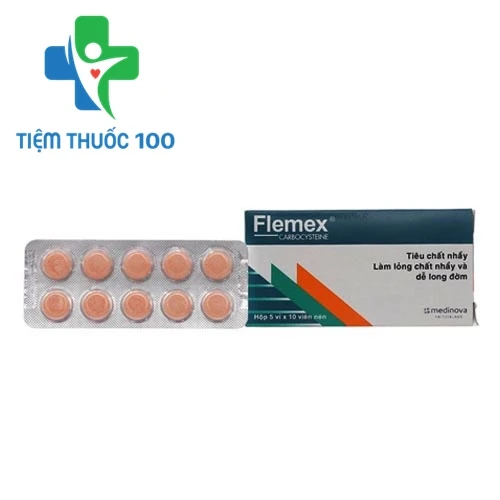 Flemex Tab 375mg - Thuốc điều trị các bệnh đường hô hấp hiệu quả