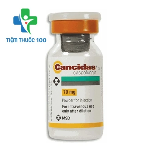 Cancidas 70mg - Thuốc kháng sinh điều trị nhiễm nấm hiệu quả của Pháp