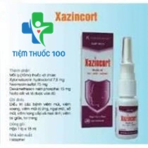 Xazincort Spr.15ml - Thuốc xịt mũi hiệu quả của Hataphar
