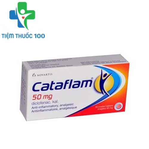Cataflam 50mg Novartis - Thuốc điều trị viêm xương khớp, đau cột sống