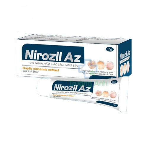 Nirozil Az - Hỗ trợ điều trị viêm da, nấm ngứa, hắc lào, vảy nến