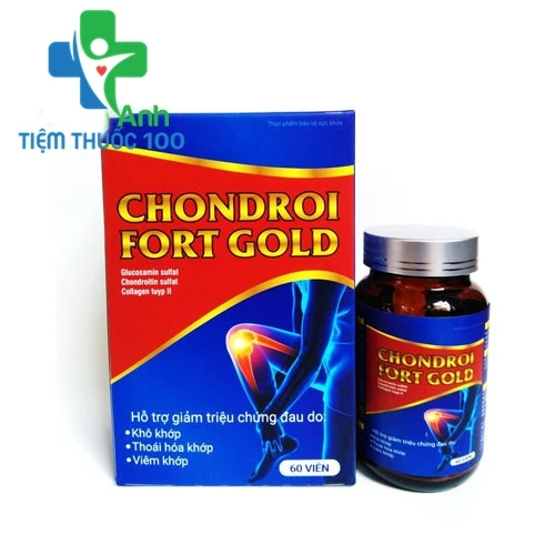 Chondroi Fort Gold - Hỗ trợ điều trị bệnh xương khớp hiệu quả