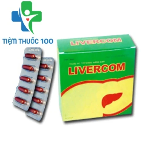 Livercom - Hỗ trợ tăng cường chức năng gan hiệu quả của Pháp 