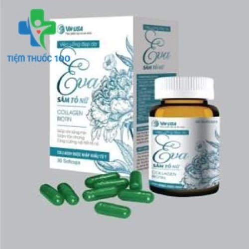 Eva Sâm tố nữ VN-USA - Hỗ trợ làm đẹp da, ngừa lão hóa của Dolexphar