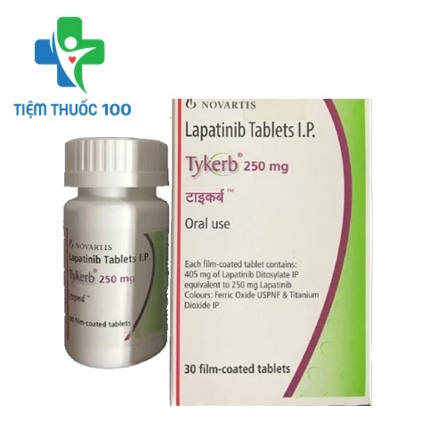 Tykerb 250mg - Thuốc kháng sinh điều trị bệnh ung thư vú của Thụy Sĩ