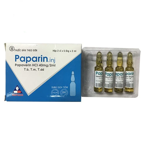 Paparin vinphaco - Thuốc chống co thắt cơ trơn đường tiêu hóa hiệu quả