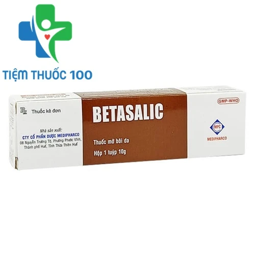 Betasalic 10g - Thuốc điều trị bệnh viêm da hiệu quả của Medipharco