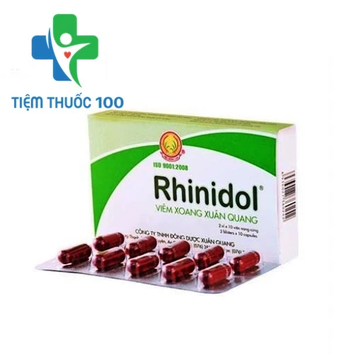 Rhinidol - Hỗ trợ  điều trị viêm xoang hiệu quả