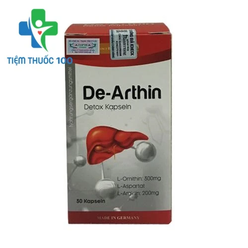 De-Arthin - Hỗ trợ bảo vệ gan, tăng cường chức năng gan của Đức